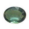 Sapphire Green Gems Oval, Eye Clean